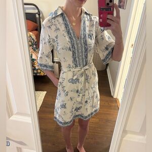 NWT Calypso Linen Blend Dress